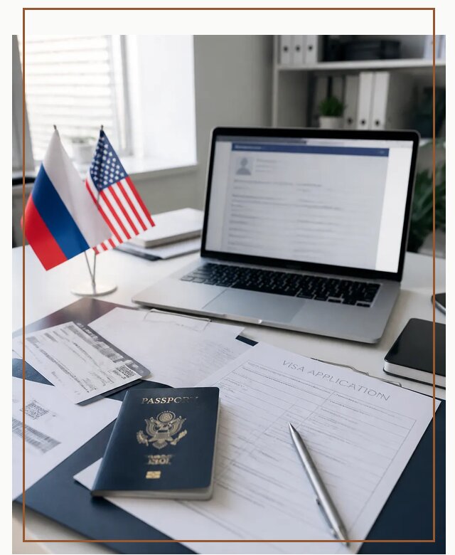 Оформление визы в США для туристов и бизнеса в Полысаеве