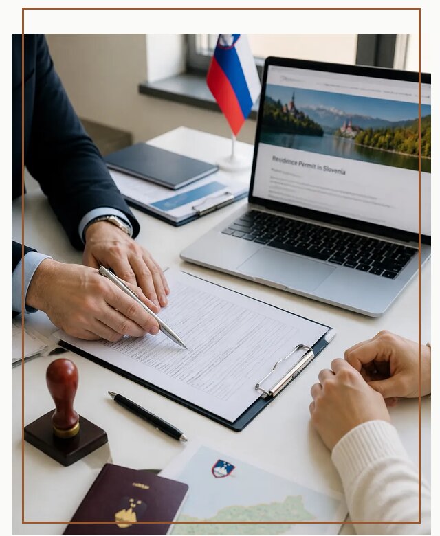 Оформление вида на жительство в Словении под ключ в Полысаеве