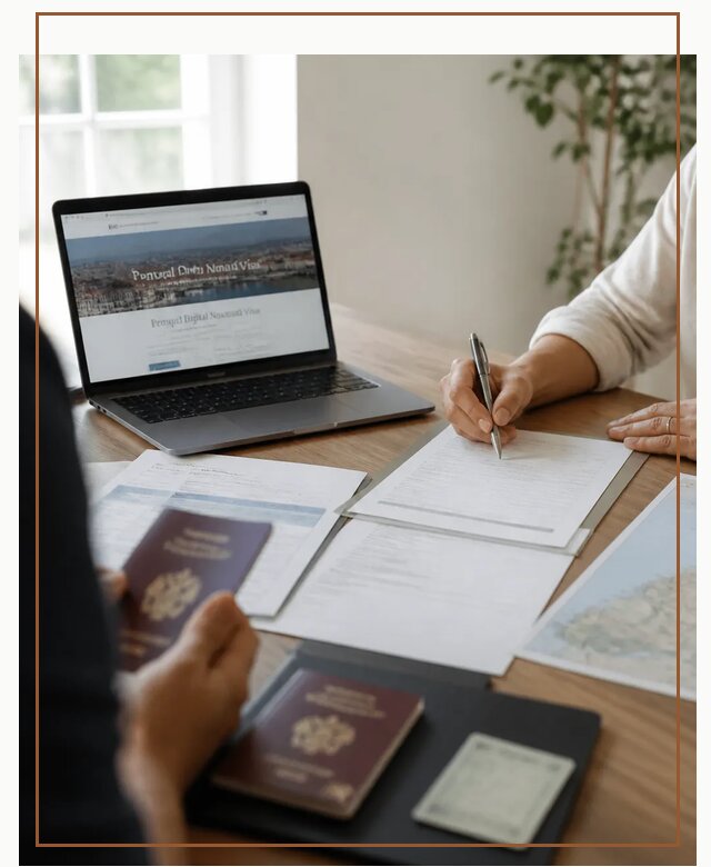 Оформление Digital Nomad и ВНЖ Португалии в Полысаеве