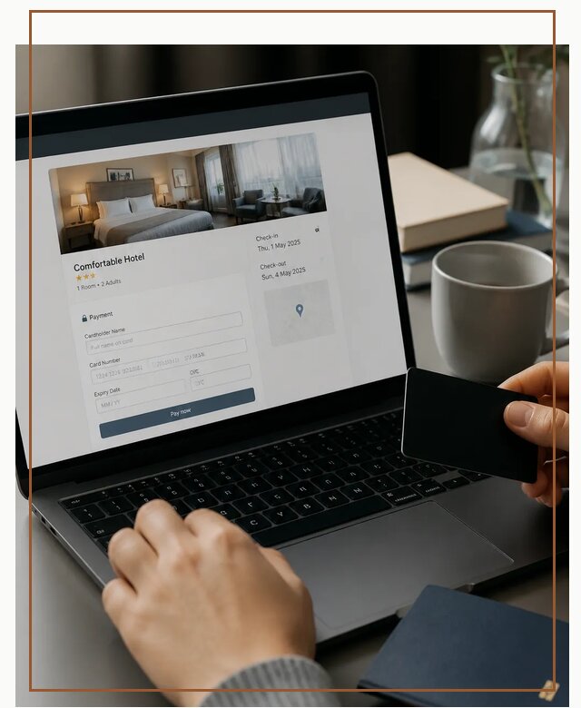 Оплата бронирования Booking в Полысаеве по цене от 4627 р. | Гиперактив-Плс