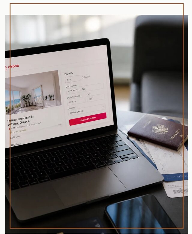 Оплата бронирования Airbnb онлайн для проживания в Полысаеве